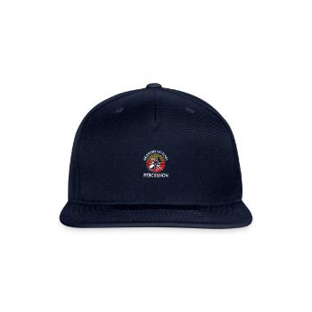 Retro Sunset Weapon Of Mass Percussion - Snapback Baseball Cap - navy - Front