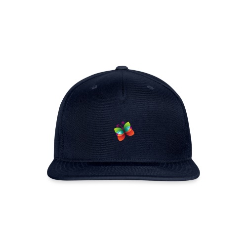 Colorful butterfly design - Snapback Baseball Cap