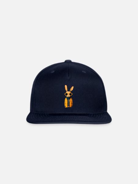 Fashion Rabbit - Snapback Baseball Cap - navy
