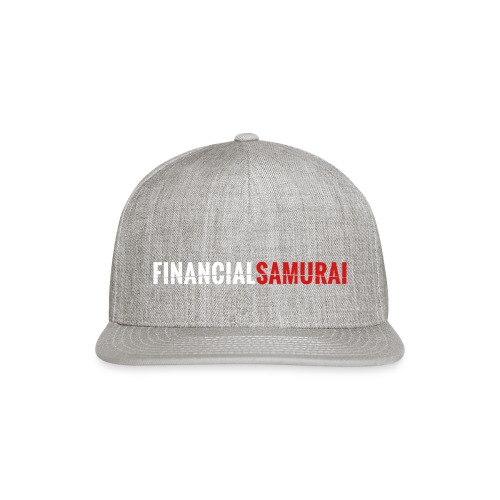Financial Samurai Hat - Snapback Baseball Cap
