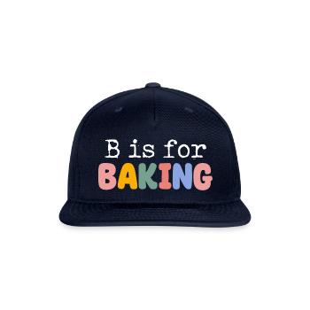 Baking - Snapback Baseball Cap - navy - Front