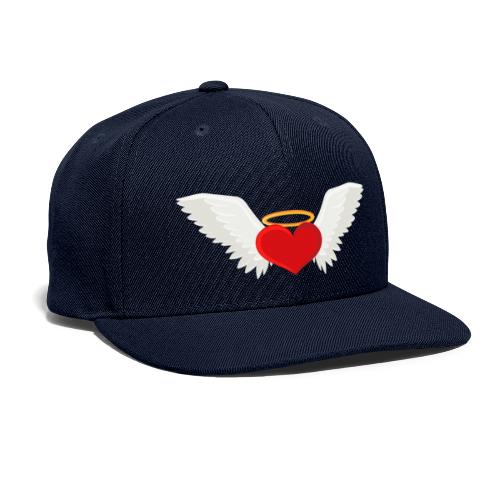 Winged heart - Angel wings - Guardian Angel - Snapback Baseball Cap