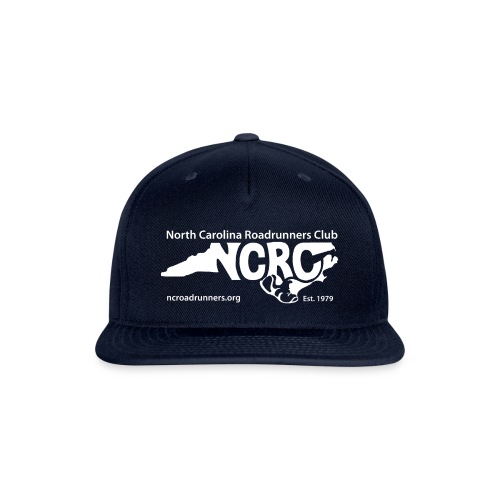 NCRC White Logo1 - Snapback Baseball Cap