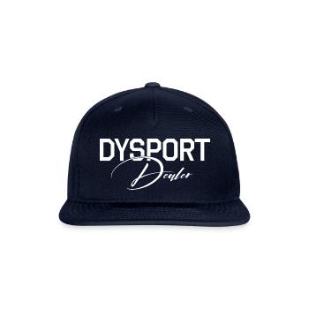 Dysport Dealer green - Snapback Baseball Cap - navy - Front