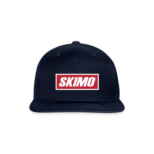 Skimo Text w/USA Skimo Logo - Snapback Baseball Cap