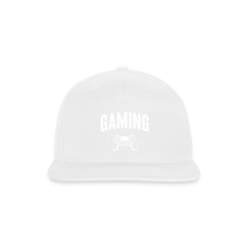 White Gaming Collection - Snapback Baseball Cap
