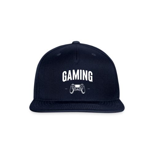 White Gaming Collection - Snapback Baseball Cap