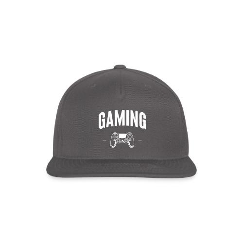 White Gaming Collection - Snapback Baseball Cap