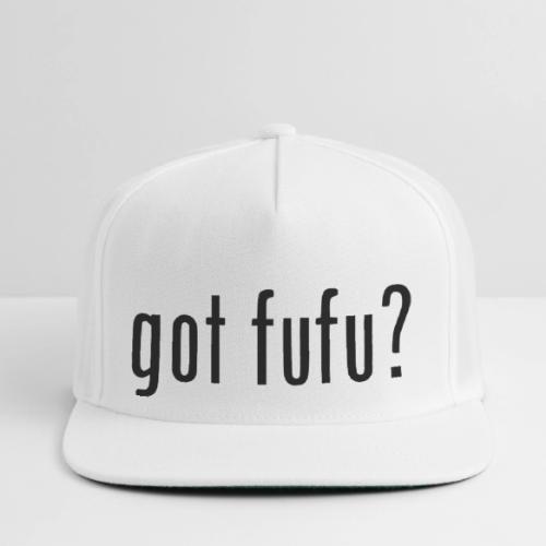 gotfufu-black - Snapback Baseball Cap