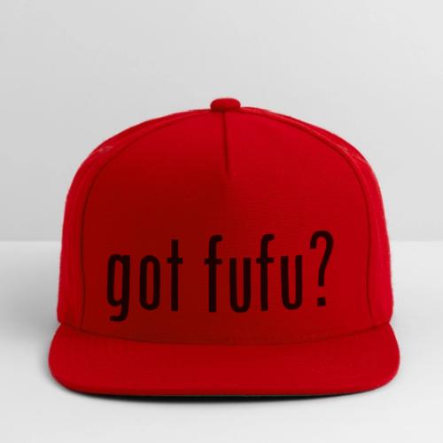 gotfufu-black - Snapback Baseball Cap