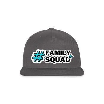One Squad. All Chaos - Snapback Baseball Cap - dark grey - Front