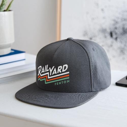 White/Color Railyard Logo - Snapback Baseball Cap