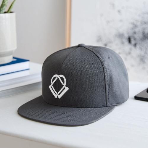 Bike U Lock Heart - Snapback Baseball Cap