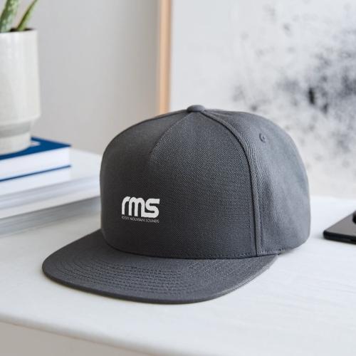 RMS White classic logo - Snapback Baseball Cap