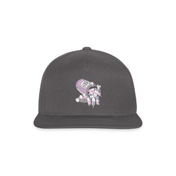 chill pills cute pills cartoon - Snapback Baseball Cap - dark grey - Front