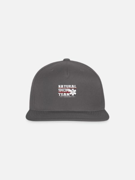 Paramedic Tshirt - Snapback Baseball Cap - dark grey