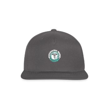 Nurse Nursing Psych Nurse - Snapback Baseball Cap - dark grey - Front