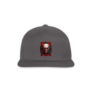 Hardcore - Snapback Baseball Cap - dark grey - Front