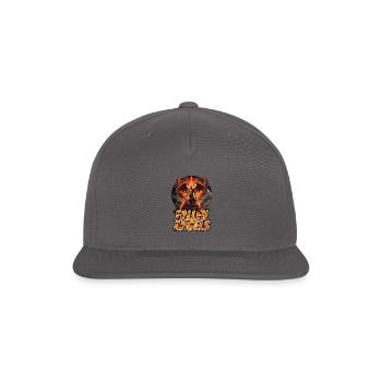 Angel - Snapback Baseball Cap - dark grey - Front