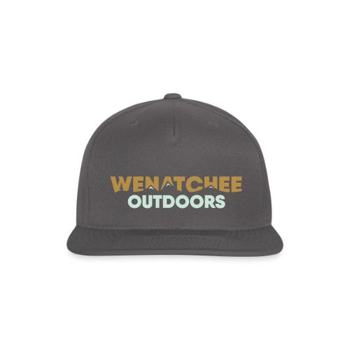 Wenatchee Outdoors Logo (light) - Snapback Baseball Cap