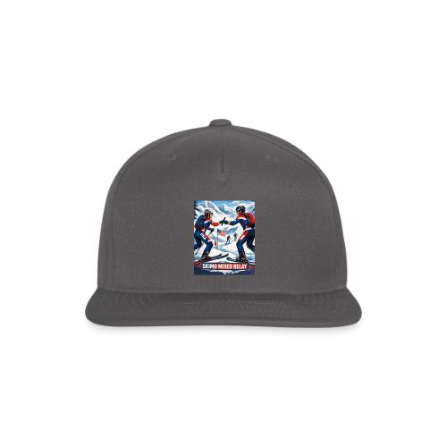 Skimo Mixed Relay design - Snapback Baseball Cap