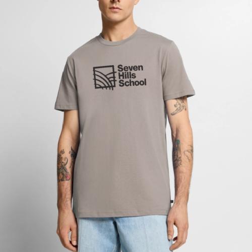 Seven Hills School - Black Logo - Men's Premium T-Shirt