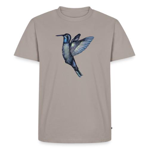 Hummingbird in flight - Men's Premium T-Shirt