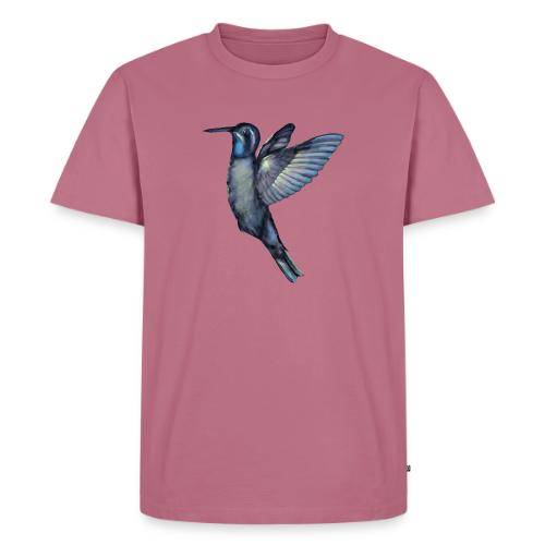 Hummingbird in flight - Men's Premium T-Shirt