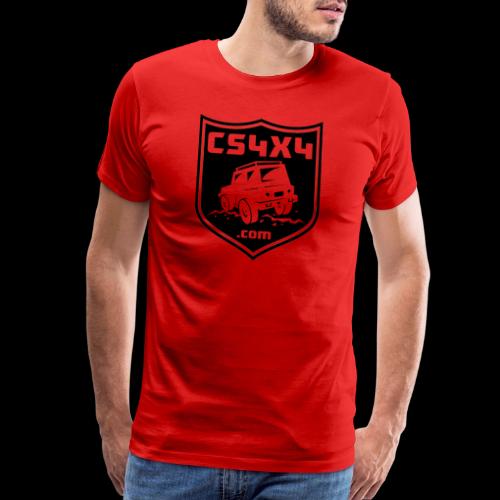 CS4x4 Black Shield - Men's Premium T-Shirt