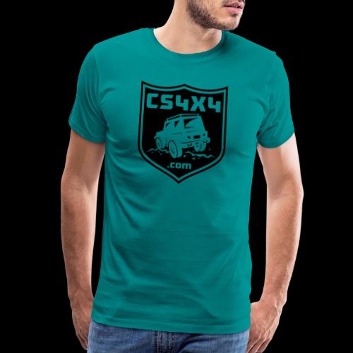 CS4x4 Black Shield - Men's Premium T-Shirt