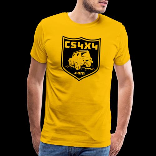 CS4x4 Black Shield - Men's Premium T-Shirt