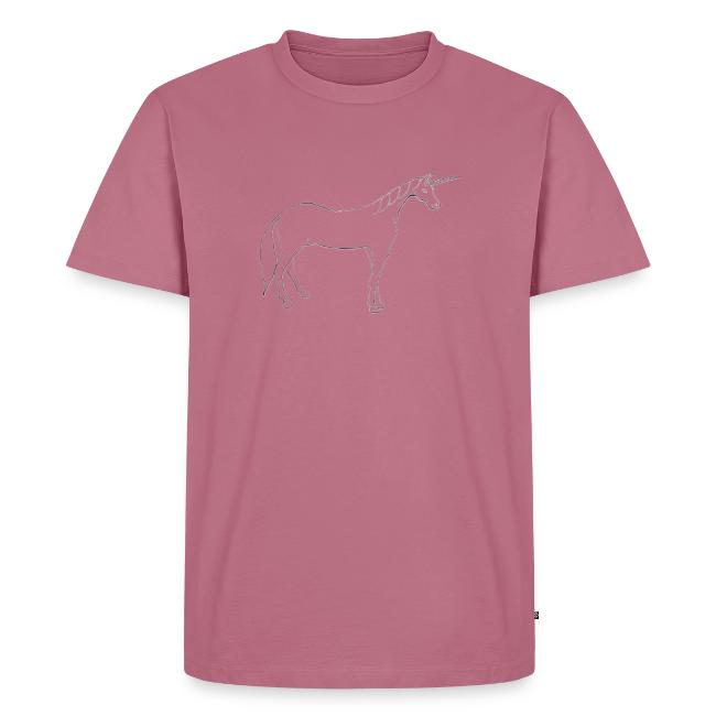 unicorn outline