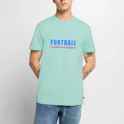 Football Touchdowns & Tailgates Design - Men's Premium T-Shirt