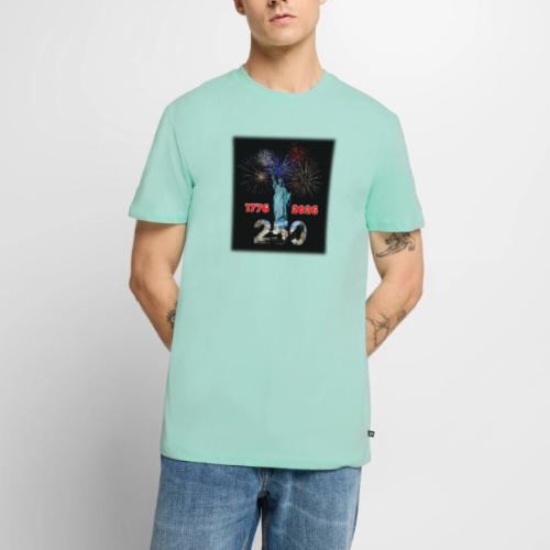 1776 - 2026 - 250 Years USA | Fireworks - Men's Premium T-Shirt