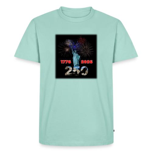 1776 - 2026 - 250 Years USA | Fireworks - Men's Premium T-Shirt