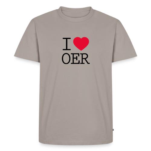 I love OER - Men's Premium T-Shirt