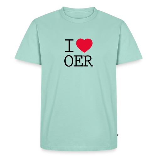 I love OER - Men's Premium T-Shirt