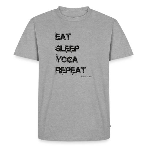 Eat Sleep Yoga Repeat TC - Men's Premium T-Shirt