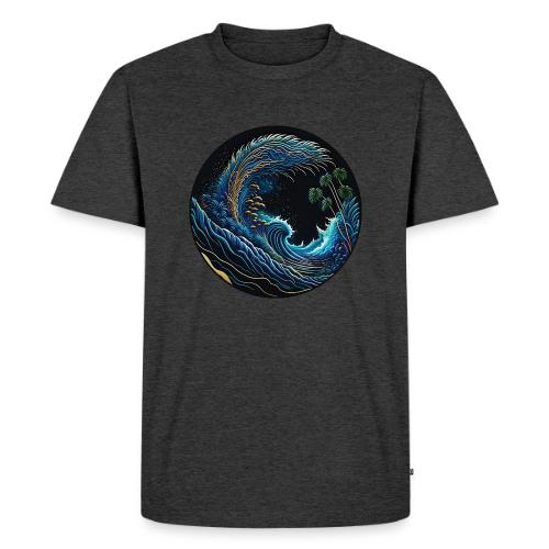 Leaf Wave - Men's Premium T-Shirt