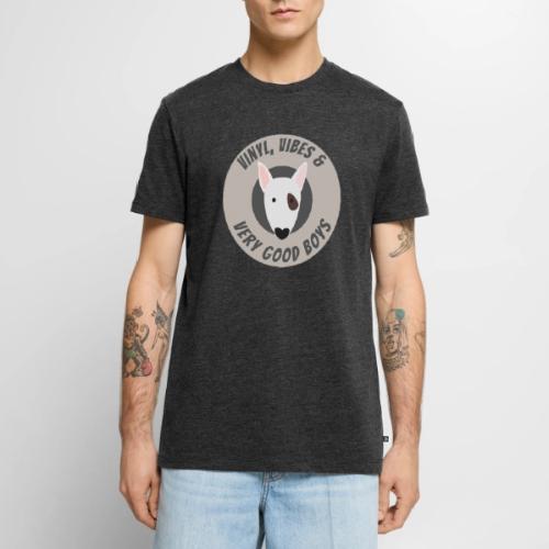 Vinyl, Vibes and Very Good Boys - Men's Premium T-Shirt
