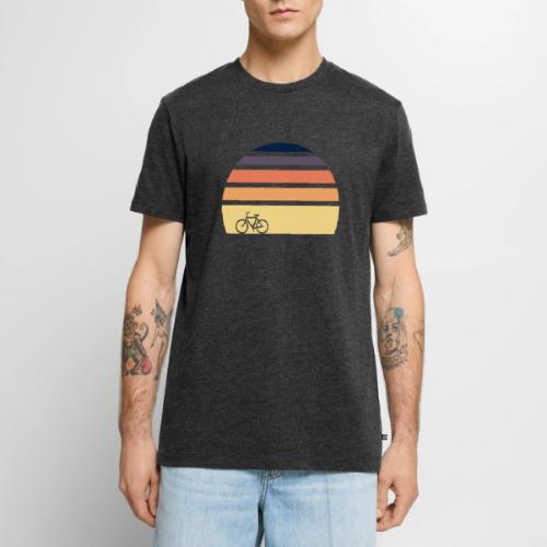 Bicycle Sunset - Men's Premium T-Shirt