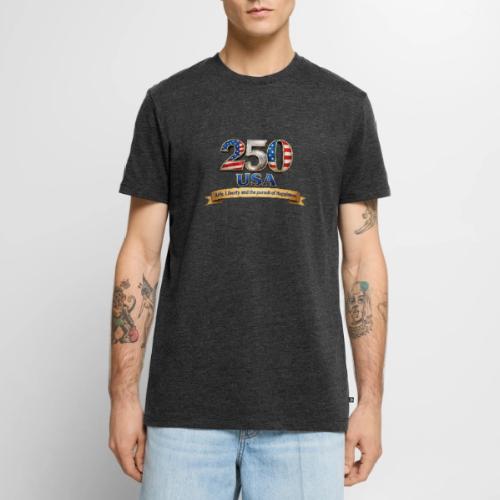 250 USA Liberty Banner - Men's Premium T-Shirt