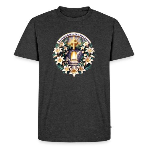 Easter The Tomb Is Empty T Shirt, Christian Gift - Men's Premium T-Shirt