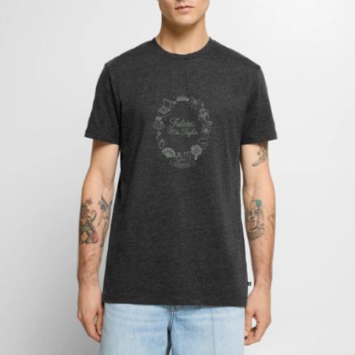 Future Mrs Minimalist Bridal Line Art - Men's Premium T-Shirt