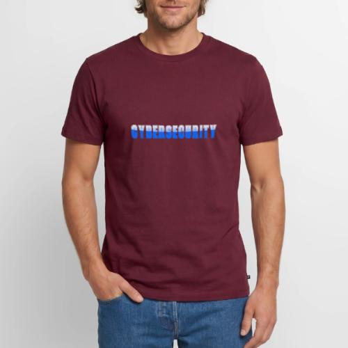 Cybersecurity Word Art Design - Men's Premium T-Shirt