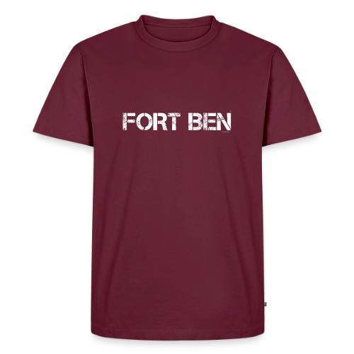 FORT BEN, white capture - Men's Premium T-Shirt