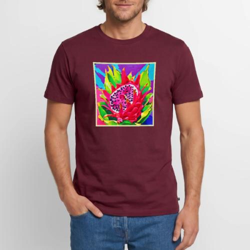 Neon Dragon Fruit Splendor - Men's Premium T-Shirt