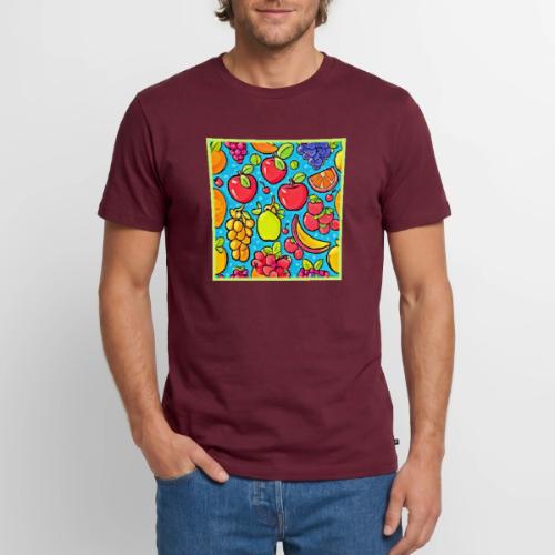 Fruitful Pattern Design - Men's Premium T-Shirt