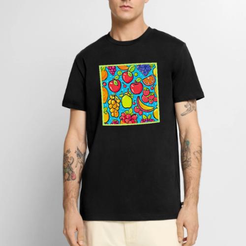 Fruitful Pattern Design - Men's Premium T-Shirt