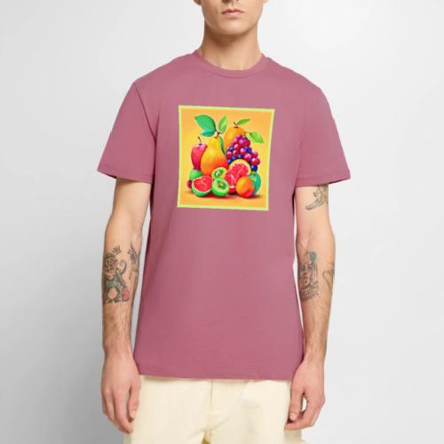 Colorful Fruit Medley - Men's Premium T-Shirt